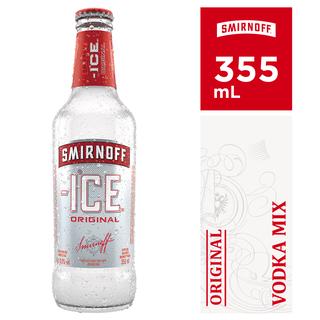 [4890] VODKA RTD SMIRNOFF ICE RED BOTTLE 355ML